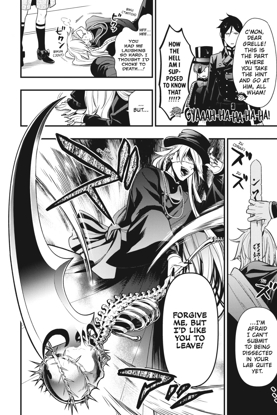 Black Butler Chapter 142 — page 8