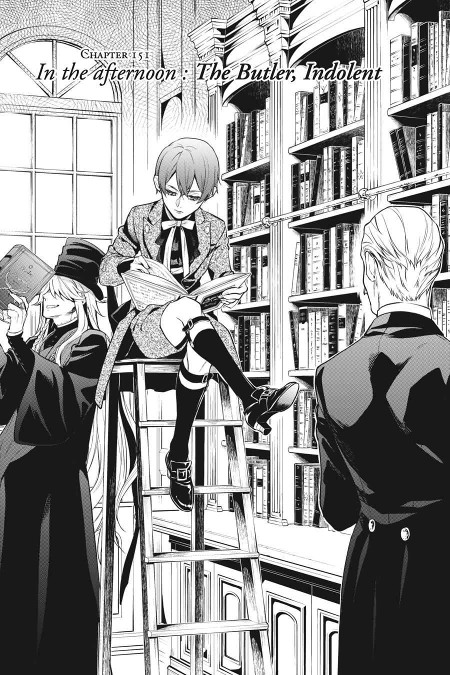 Black Butler Chapter 151 — page 1