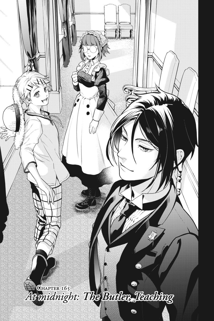 Black Butler Chapter 165 — page 1
