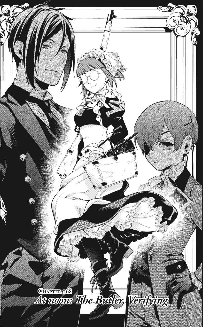 Black Butler Chapter 168 — page 1