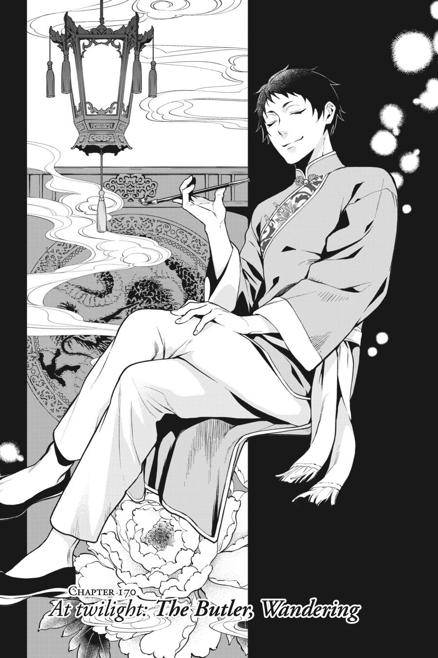 Black Butler Chapter 170 — page 1