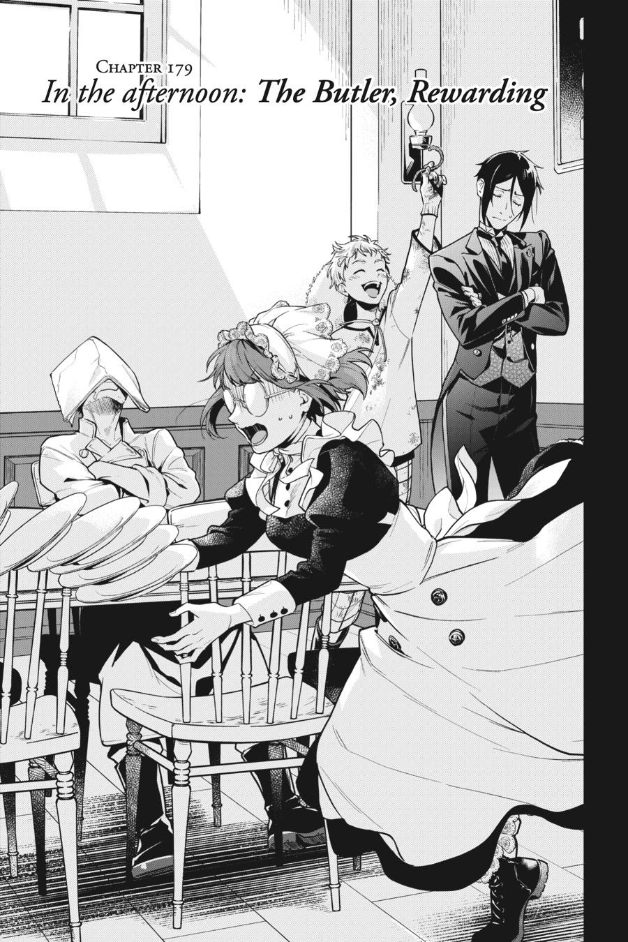 Black Butler Chapter 179 — page 1