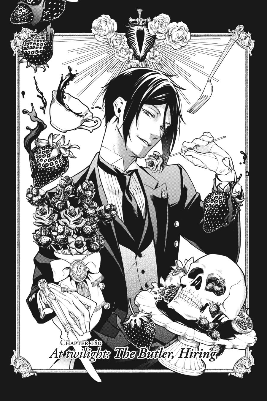 Black Butler Chapter 180 — page 1