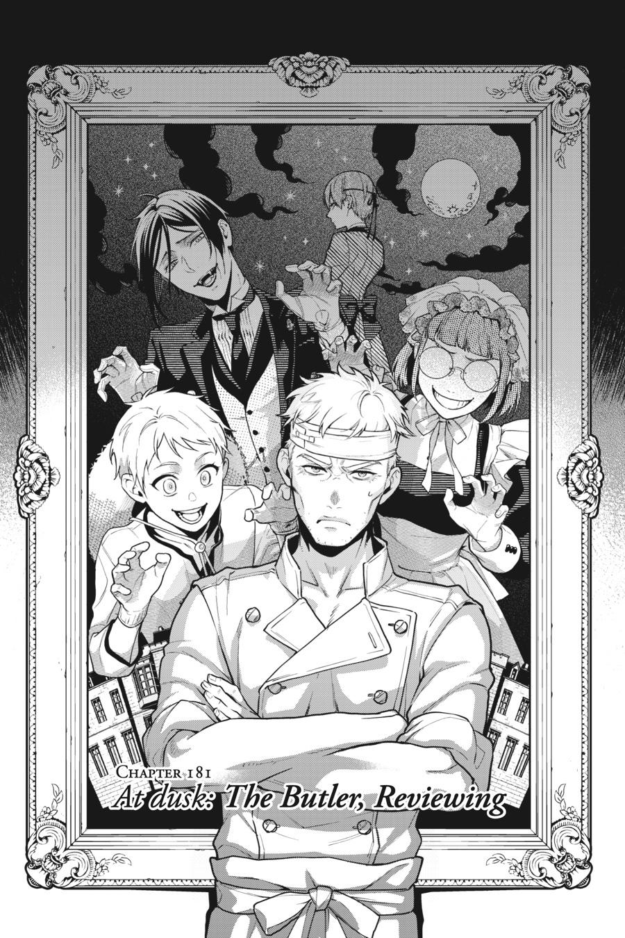 Black Butler Chapter 181 — page 1