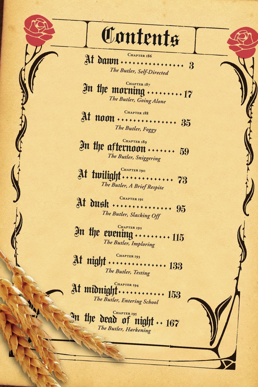 Black Butler Chapter 186 — page 3