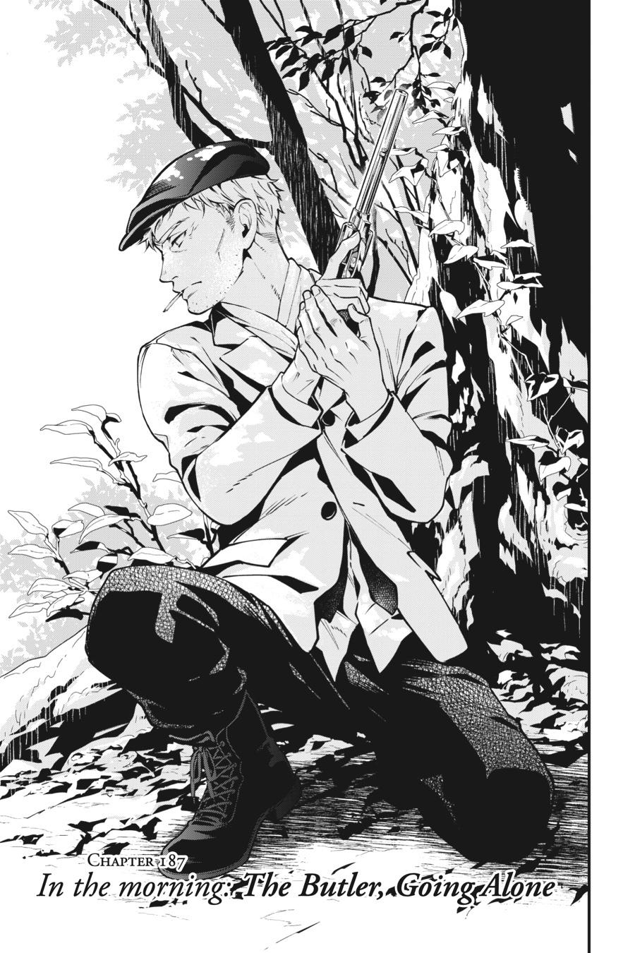 Black Butler Chapter 187 — page 1