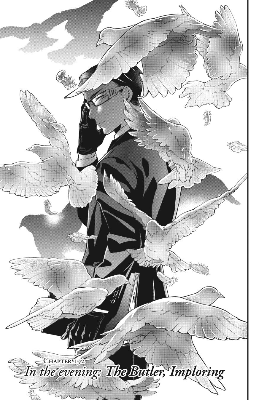 Black Butler Chapter 192 — page 1