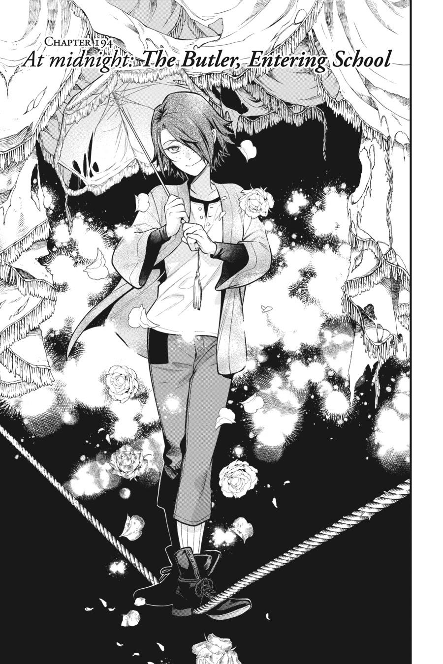 Black Butler Chapter 194 — page 1