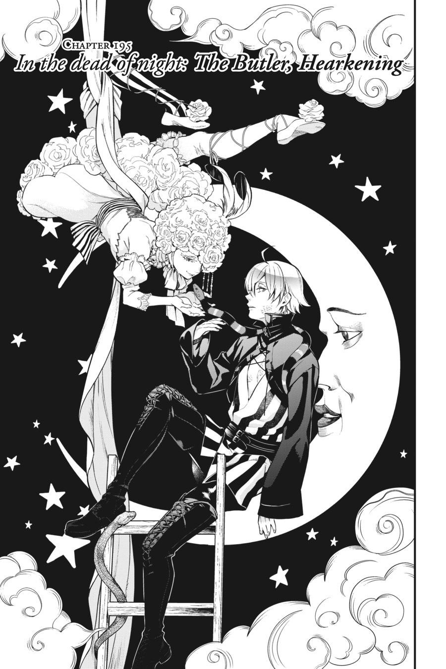Black Butler Chapter 195 — page 1