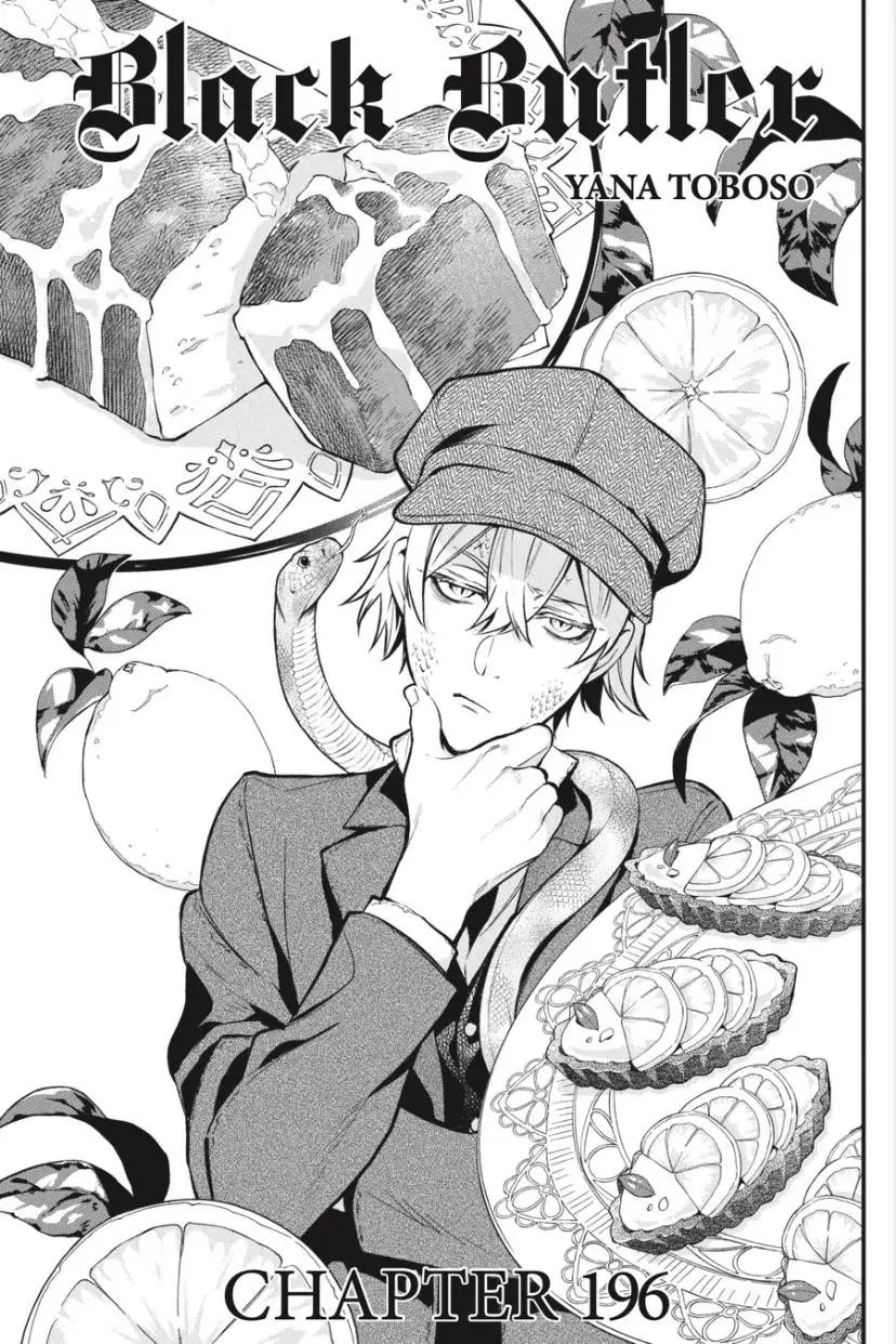 Black Butler Chapter 196 — page 1