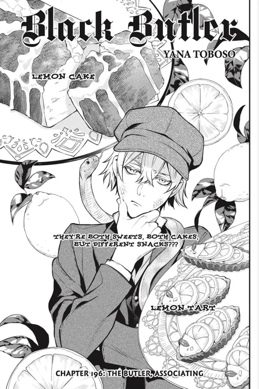 Black Butler Chapter 196 — page 2