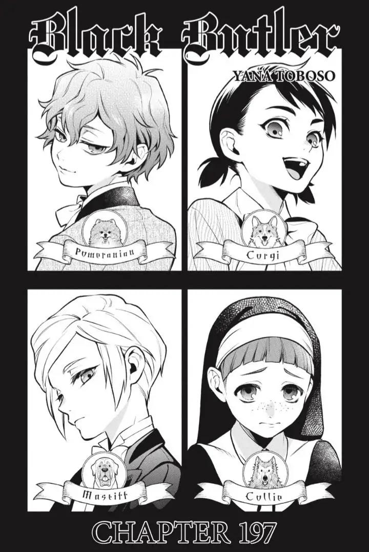 Black Butler Chapter 197 — page 1