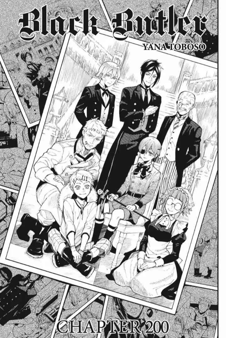 Black Butler Chapter 200 — page 1