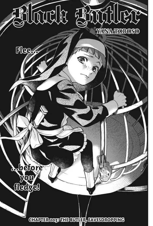 Black Butler Chapter 203 — page 1