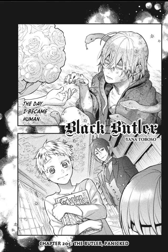 Black Butler Chapter 205 — page 1