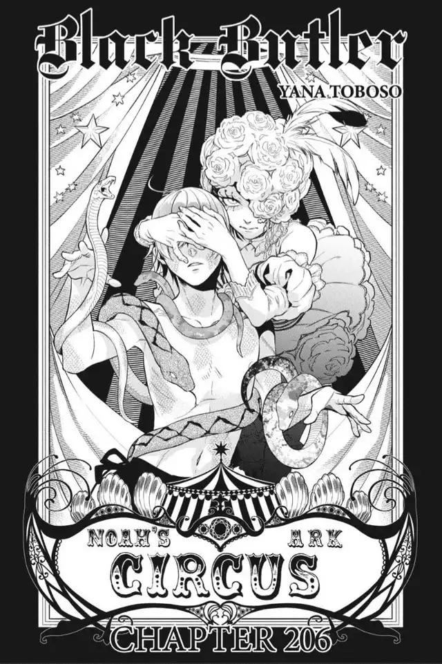 Black Butler Chapter 206 — page 1