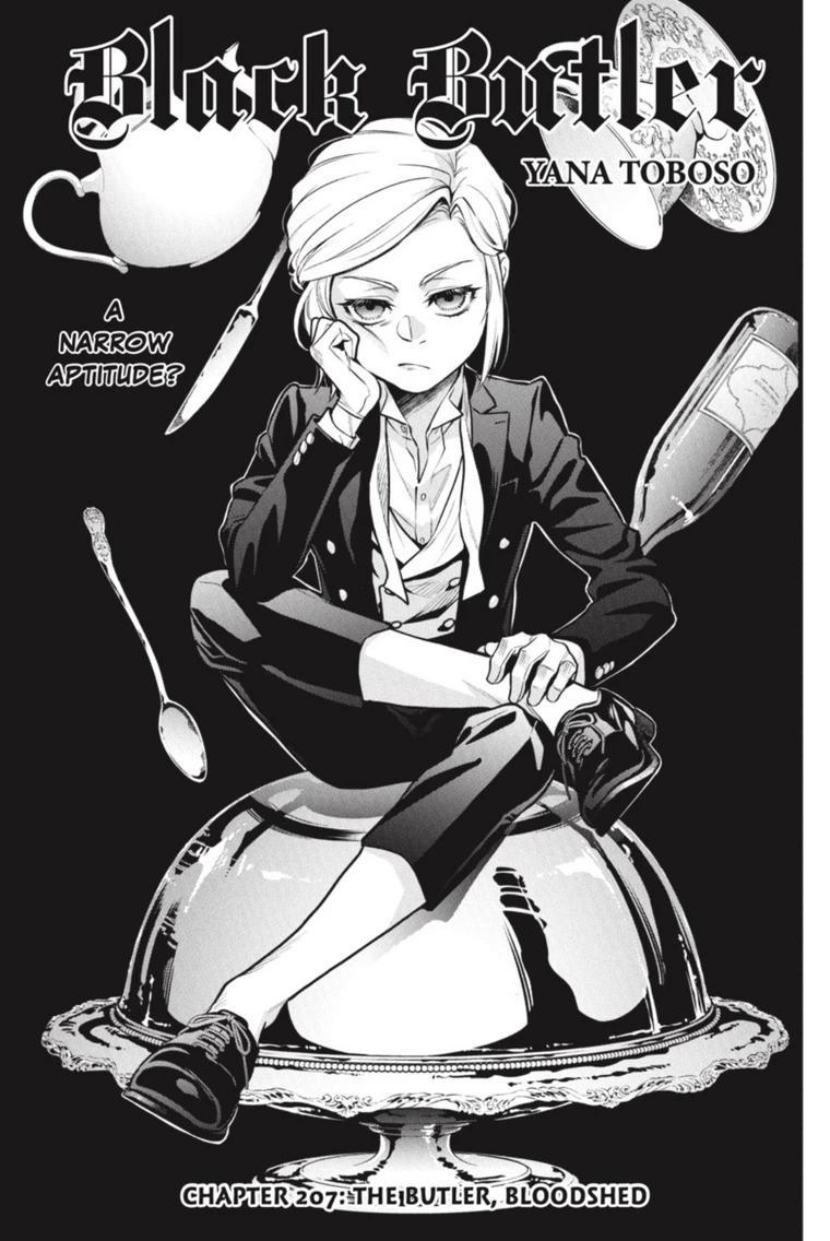 Black Butler Chapter 207 — page 1