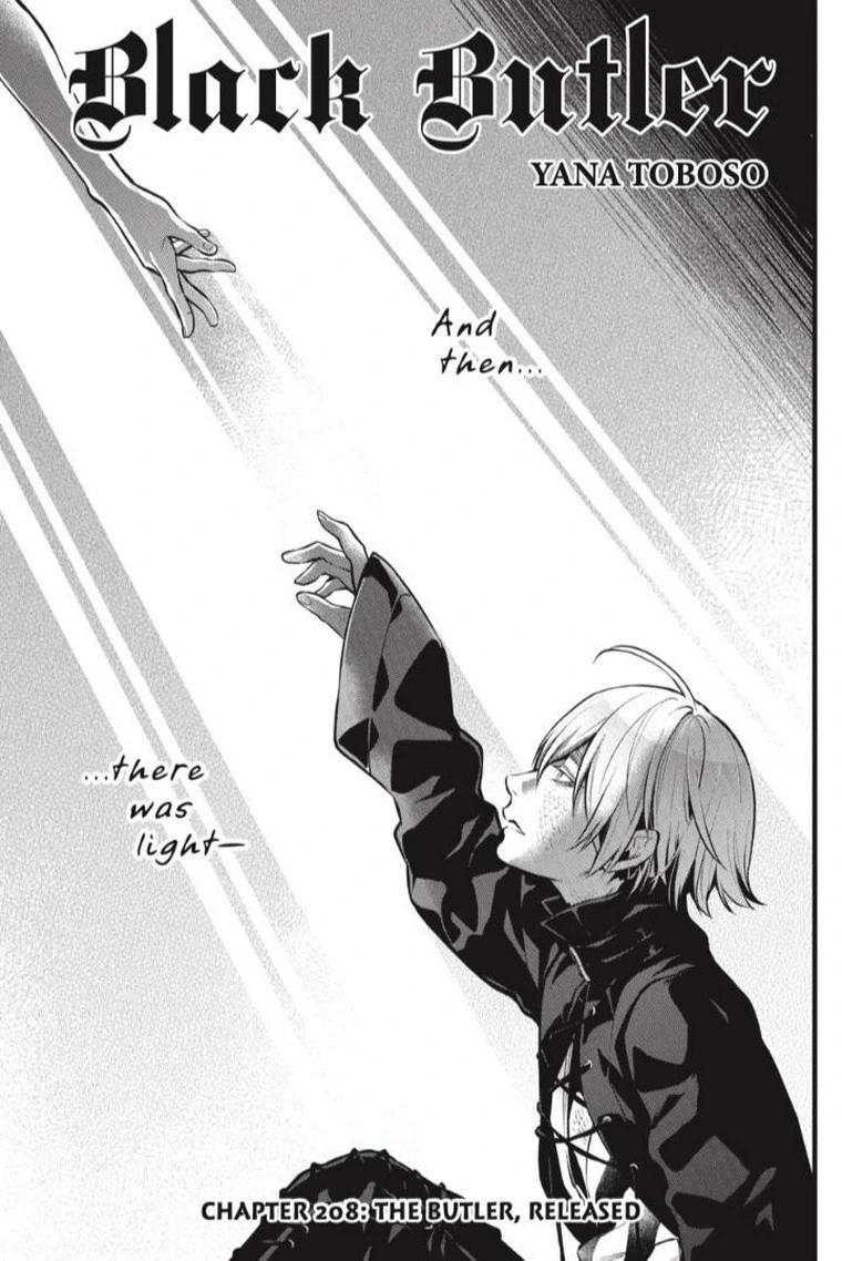 Black Butler Chapter 208 — page 1