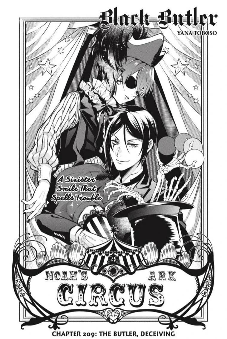 Black Butler Chapter 209 — page 1