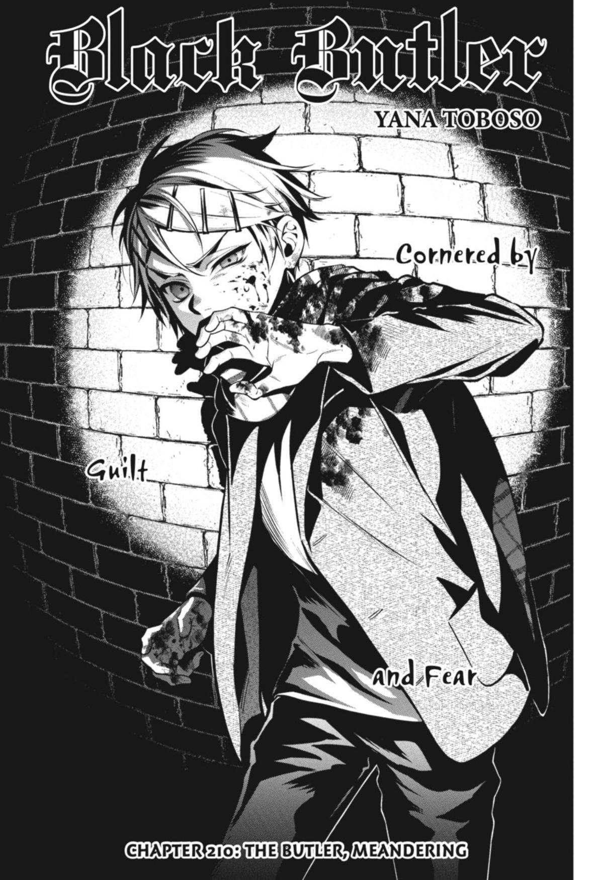 Black Butler Chapter 210 — page 1