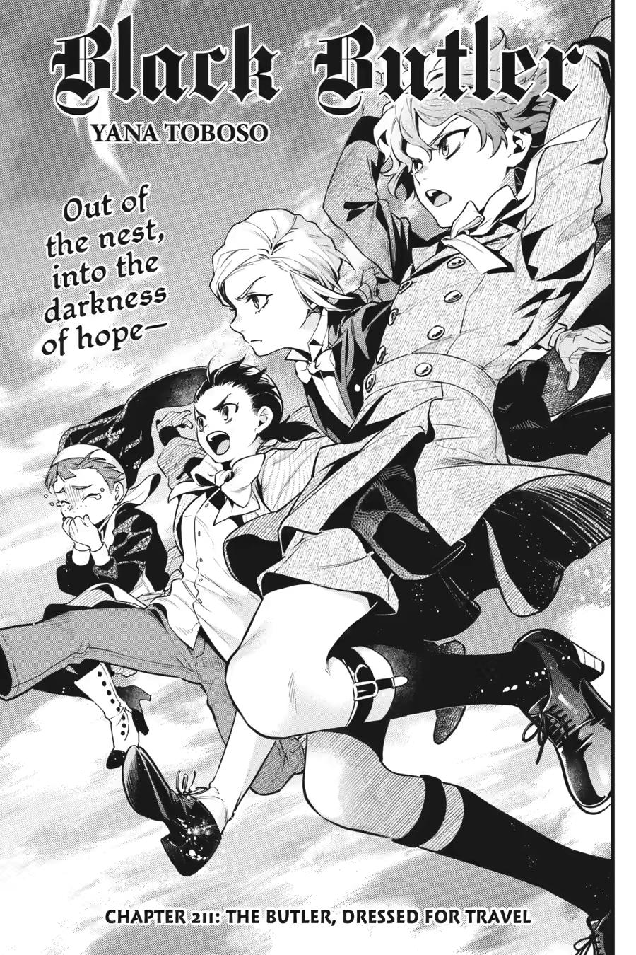 Black Butler Chapter 211 — page 1