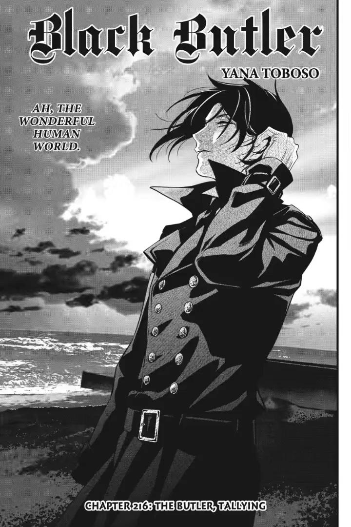 Black Butler Chapter 216 — page 1