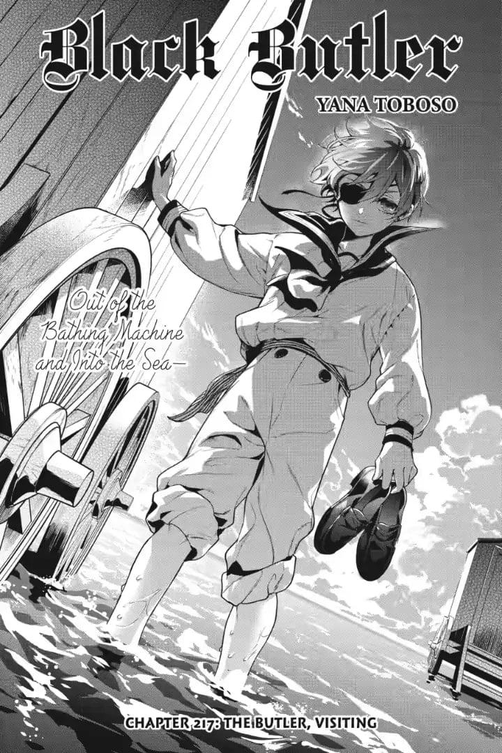 Black Butler Chapter 217 — page 1