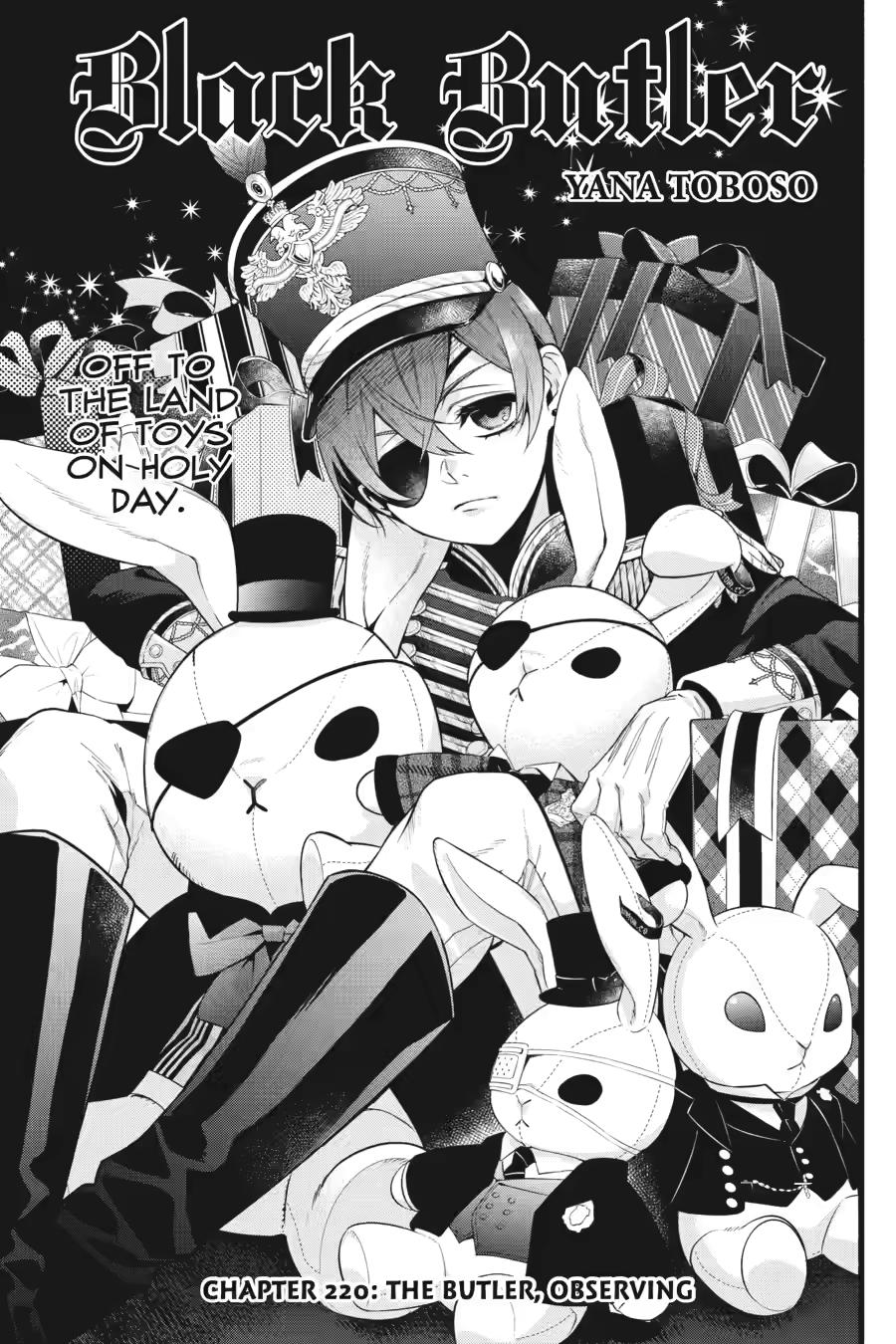 Black Butler Chapter 220 — page 1
