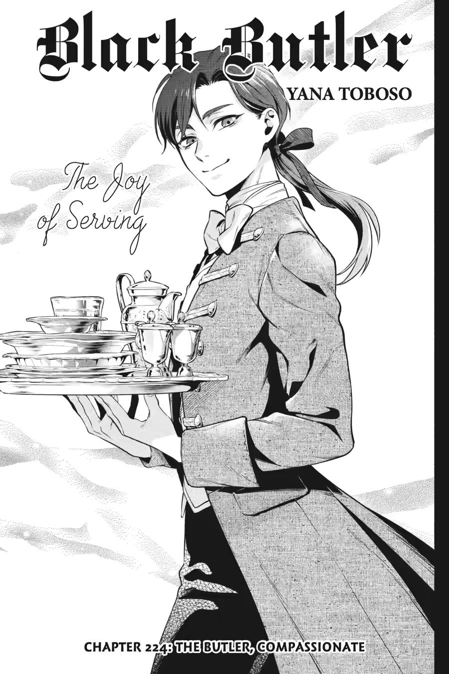 Black Butler Chapter 224 — page 1