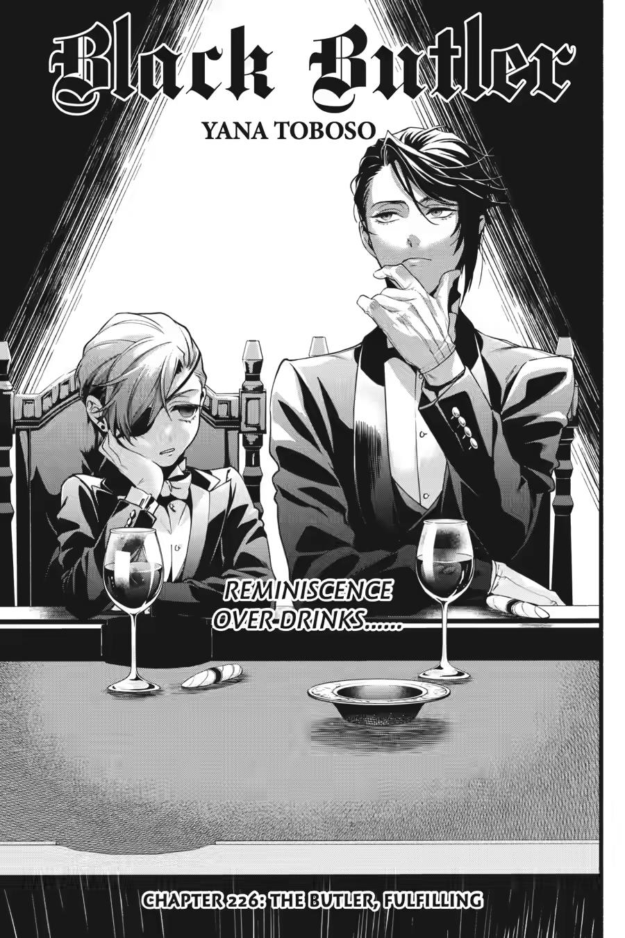 Black Butler Chapter 226 — page 1