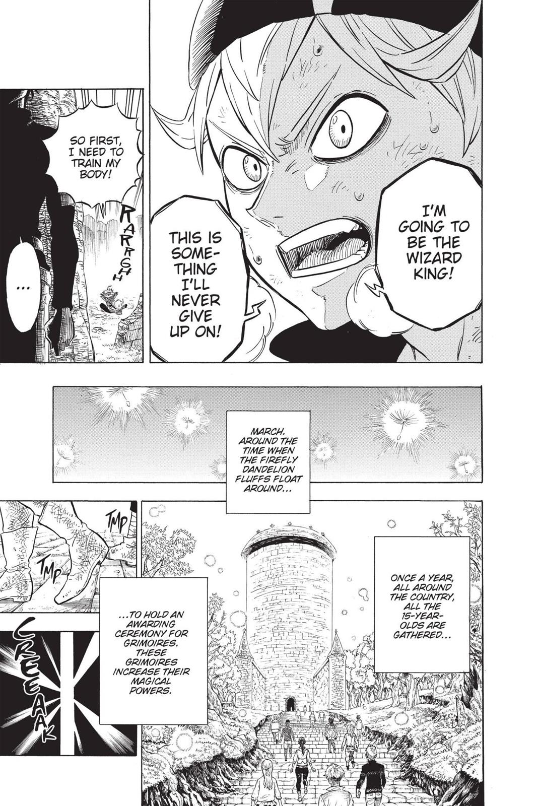 Black Clover Chapter 1 — page 23