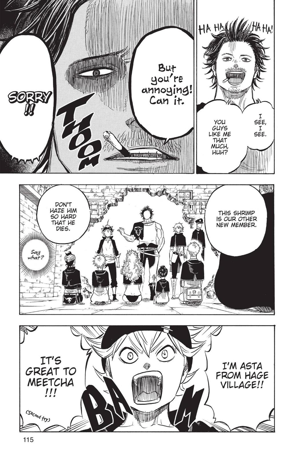 Black Clover Chapter 4 — page 5