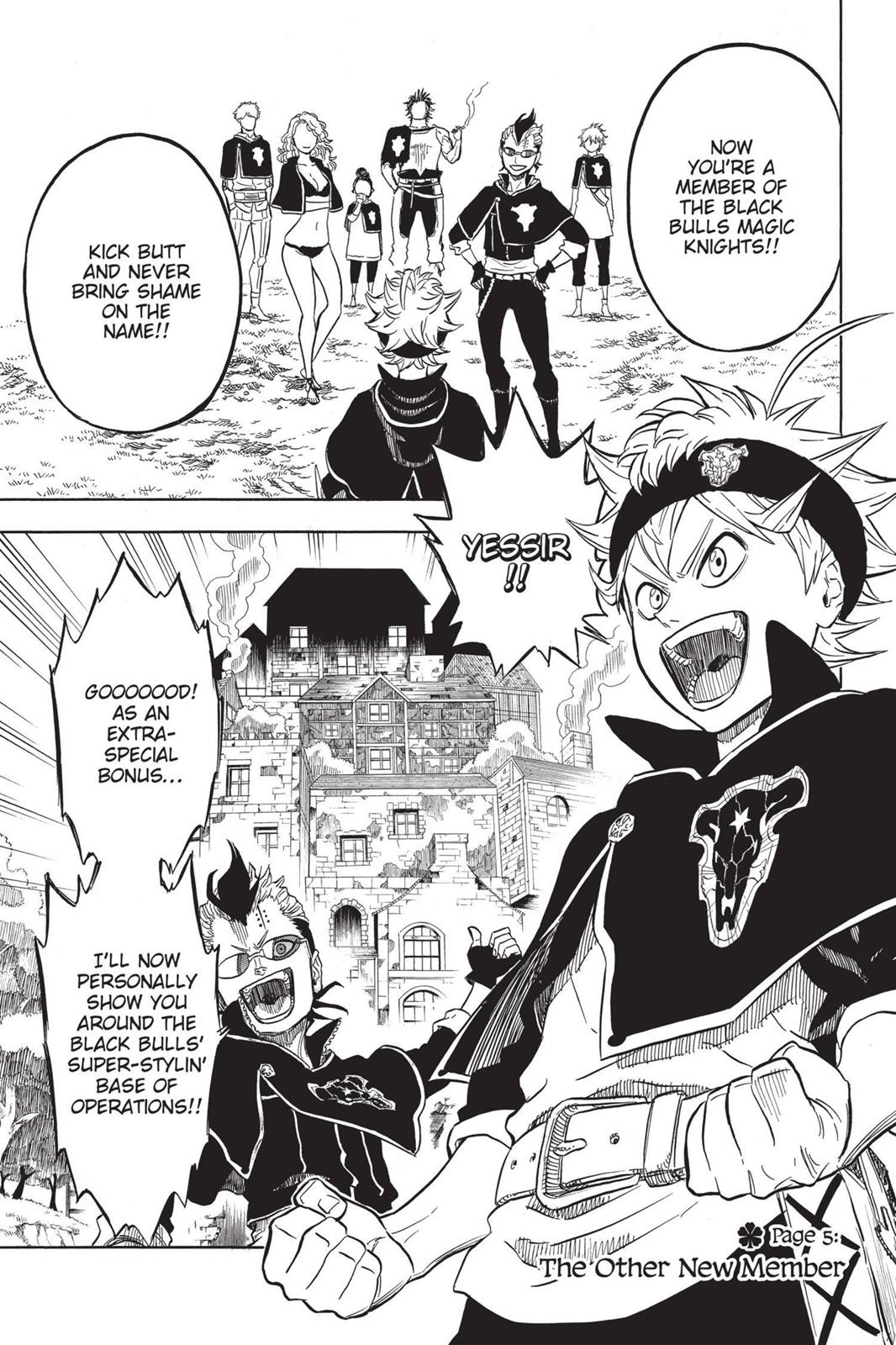 Black Clover Chapter 5 — page 1