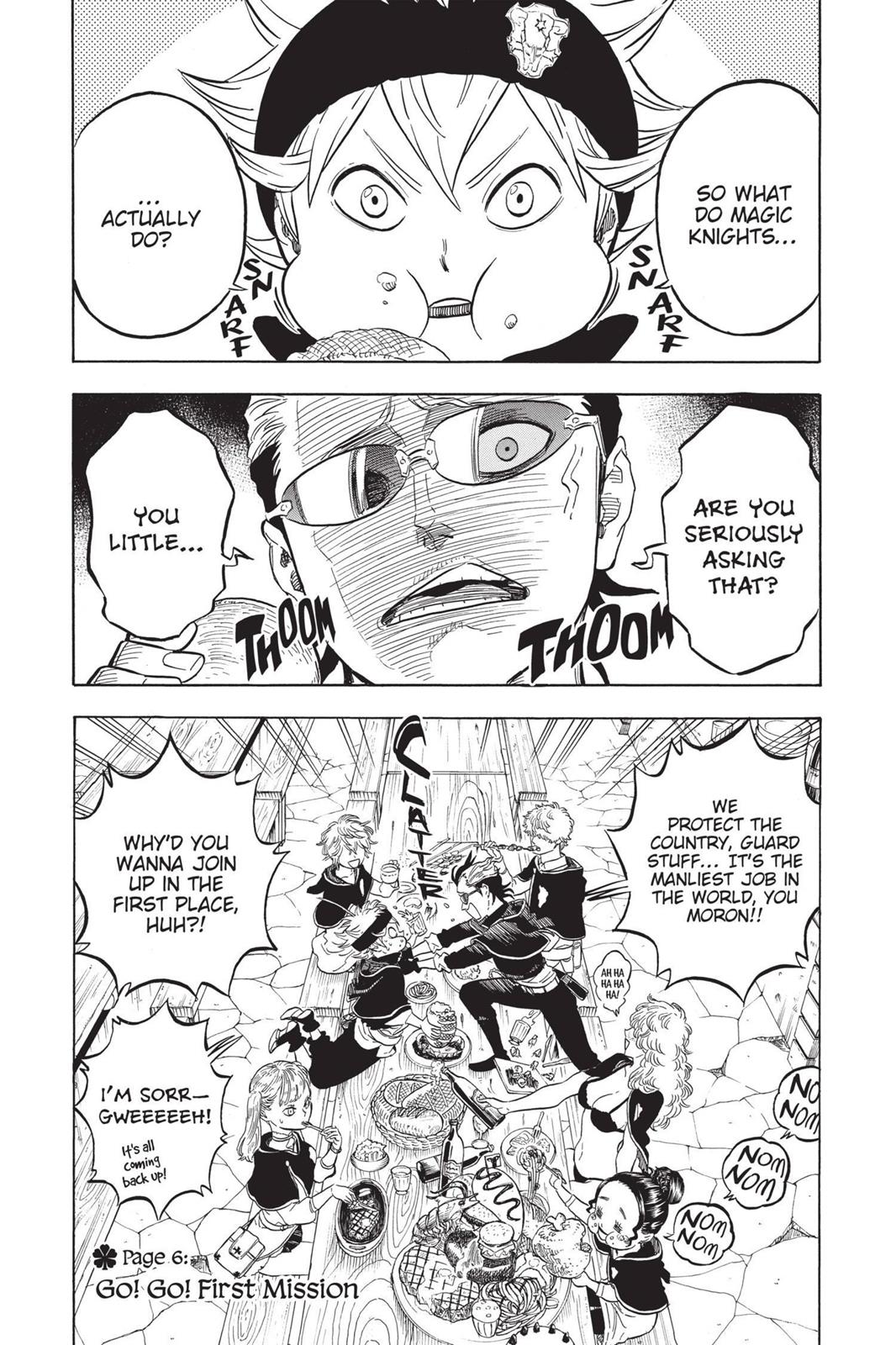 Black Clover Chapter 6 — page 1