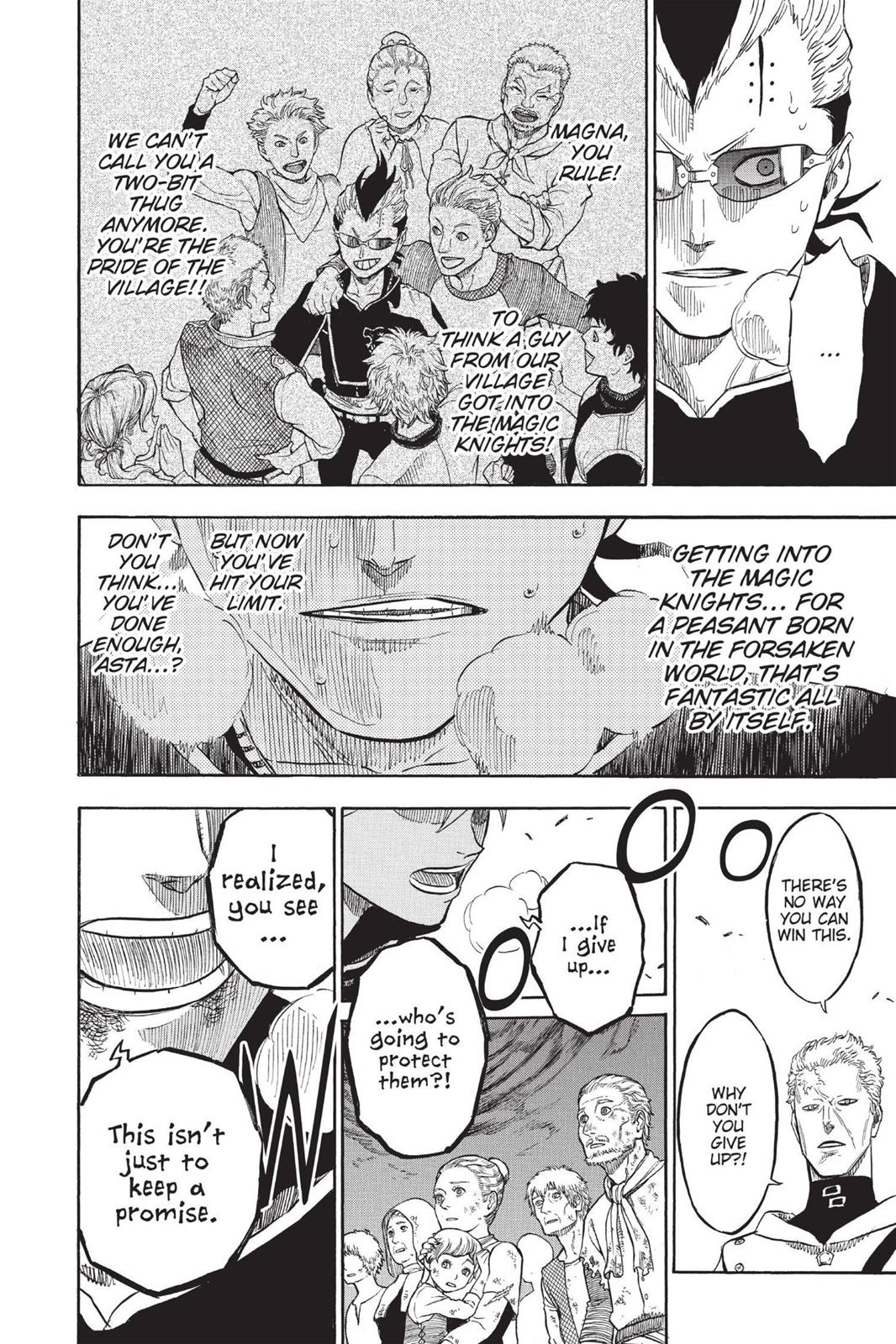 Black Clover Chapter 8 — page 14