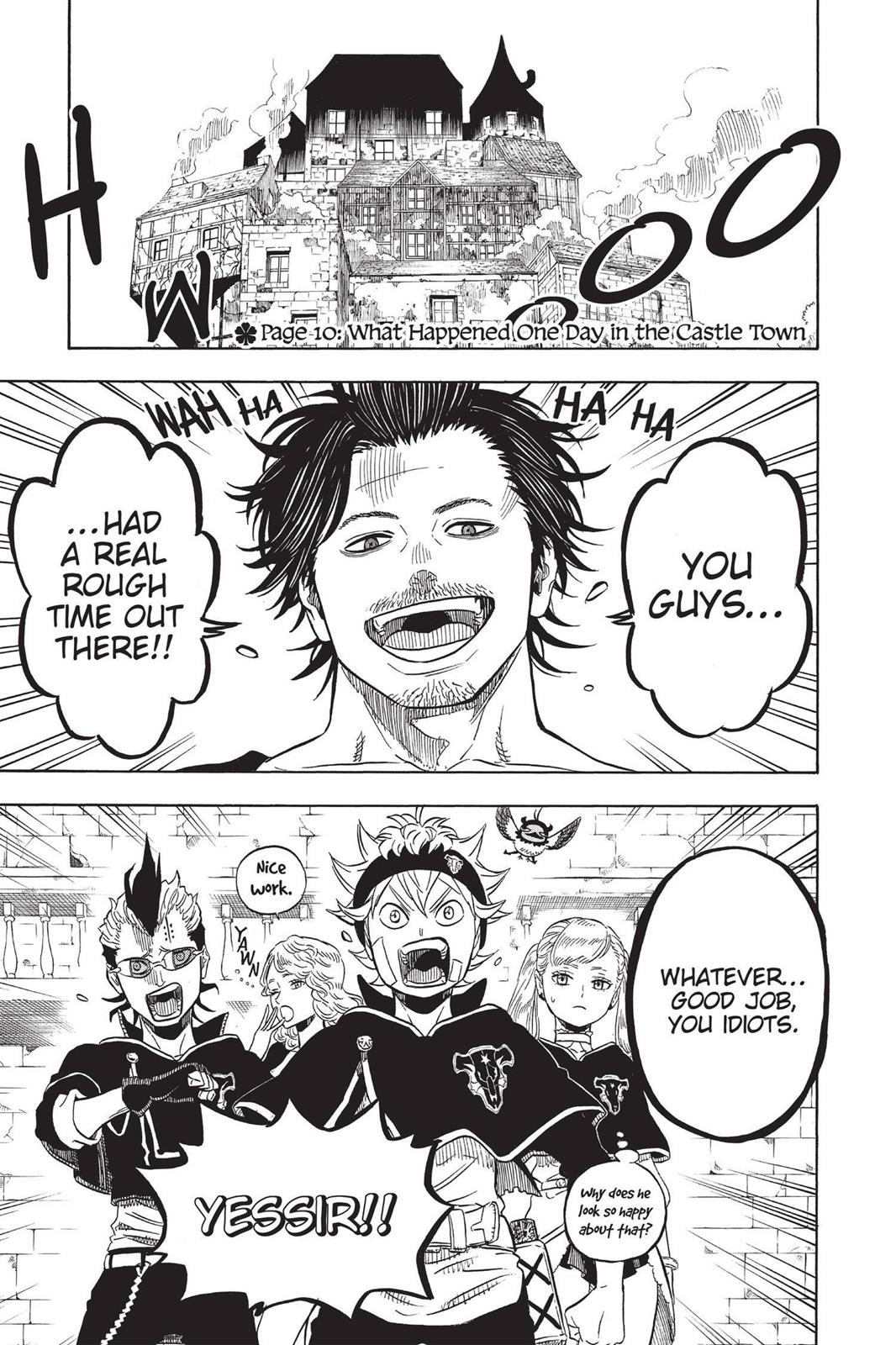 Black Clover Chapter 10 — page 1