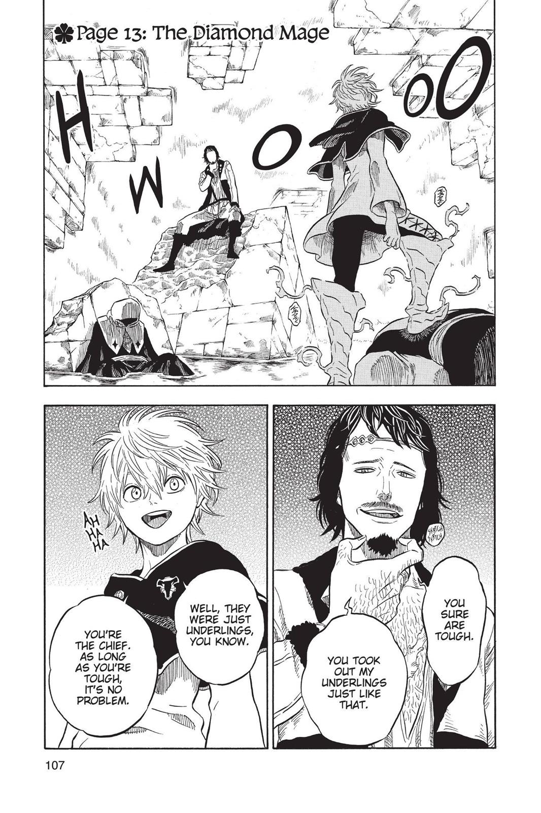 Black Clover Chapter 13 — page 1