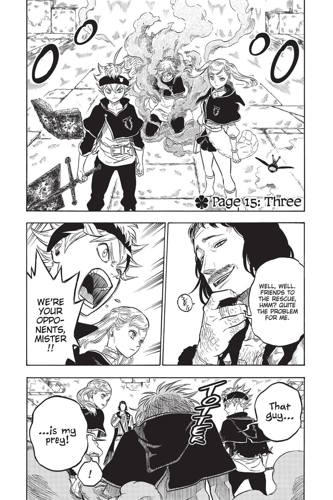 Black Clover Chapter 15 — page 1