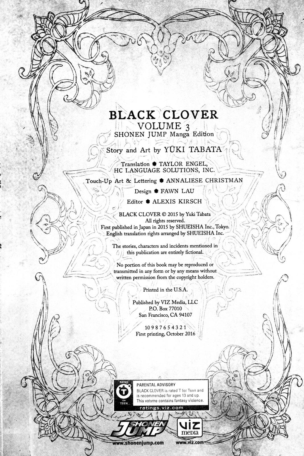 Black Clover Chapter 17 — page 3
