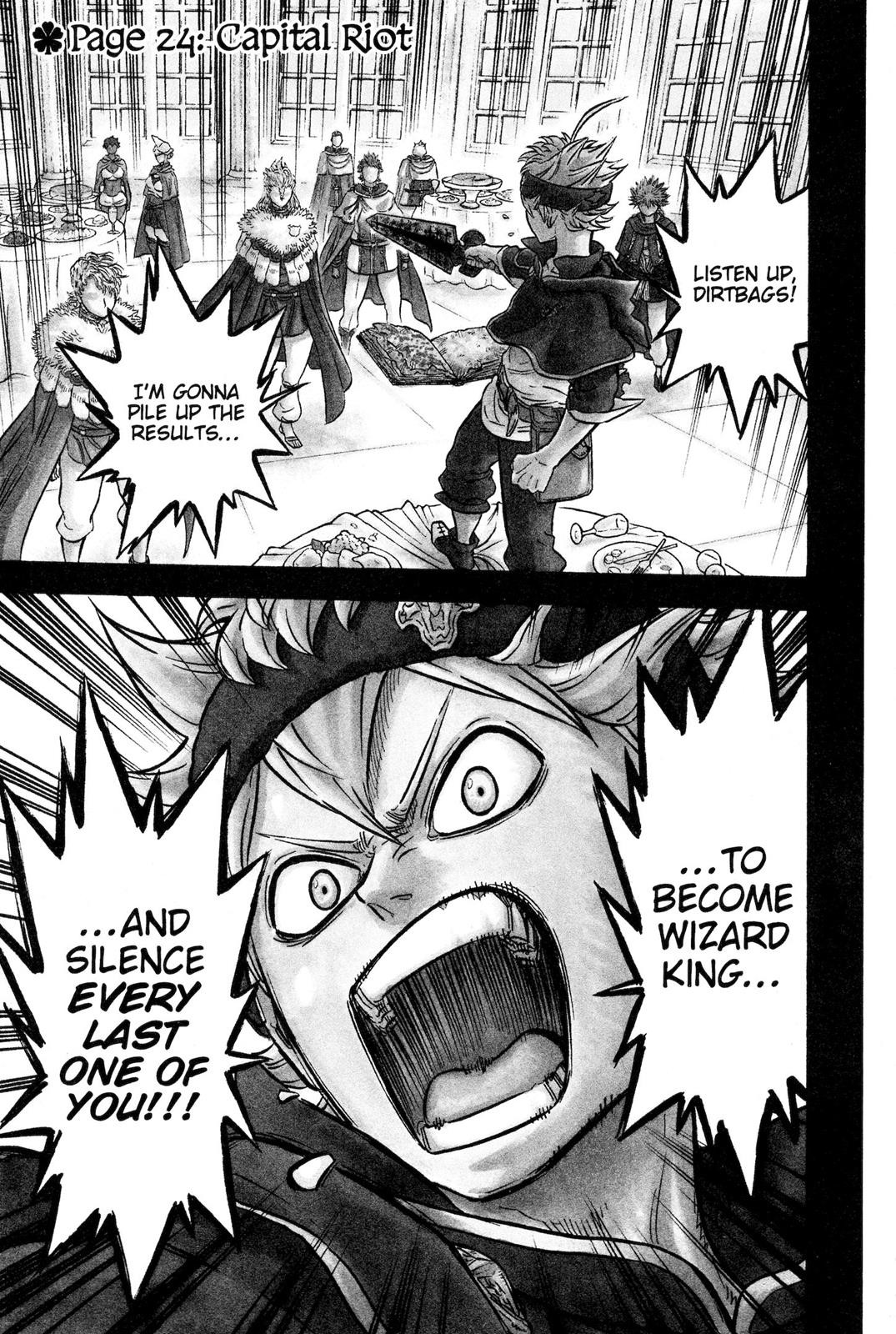 Black Clover Chapter 24 — page 1