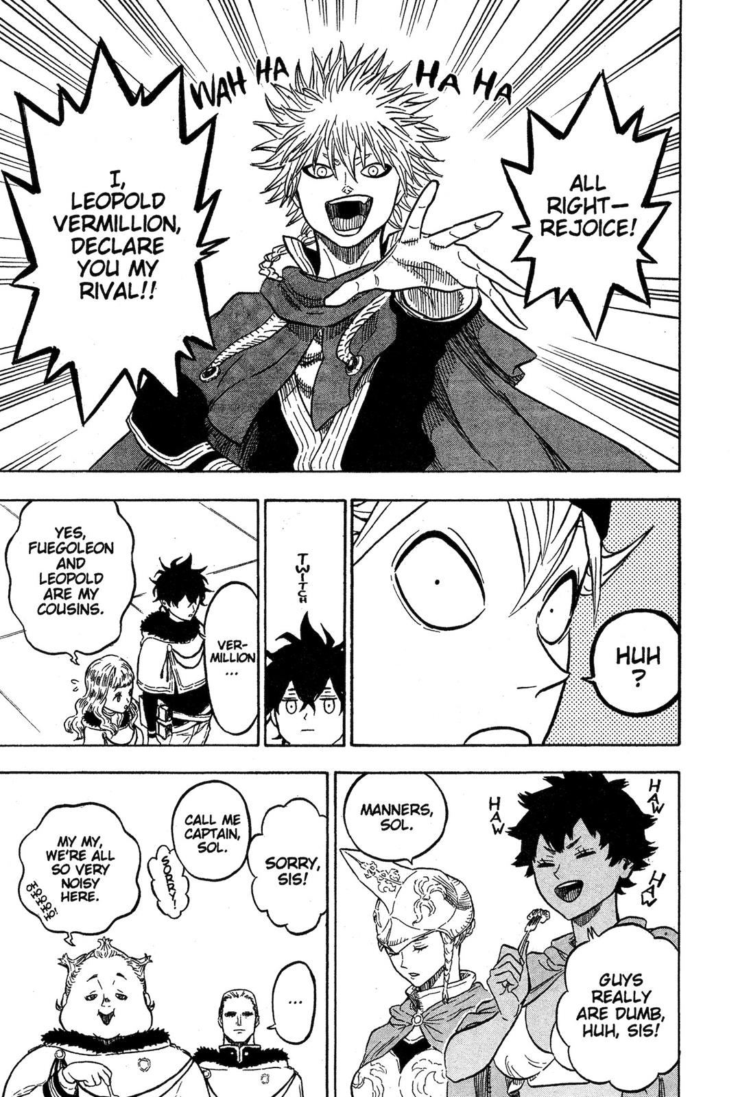Black Clover Chapter 24 — page 17