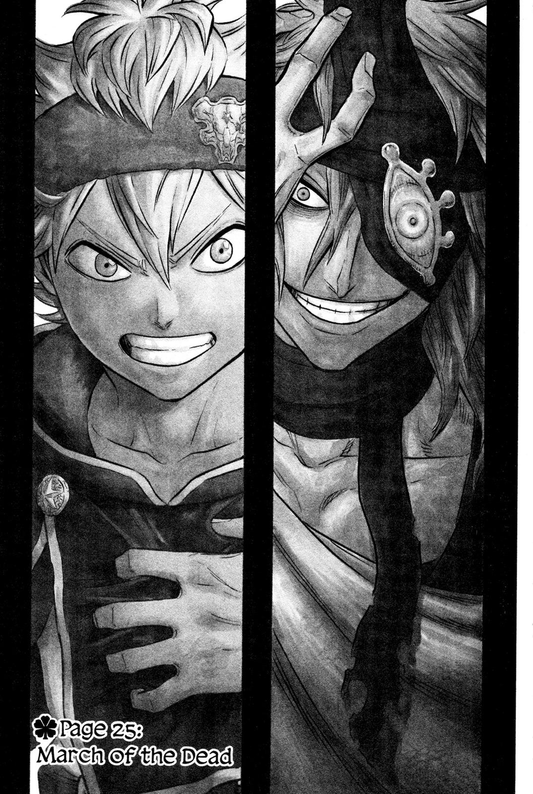 Black Clover Chapter 25 — page 1