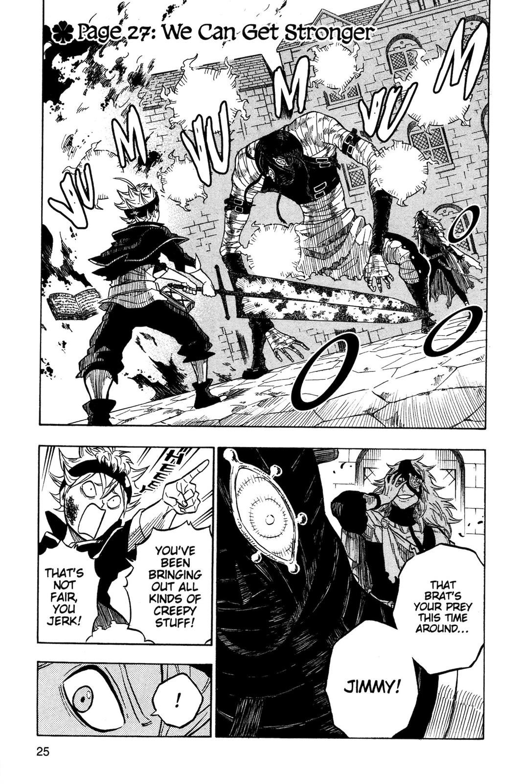 Black Clover Chapter 27 — page 1