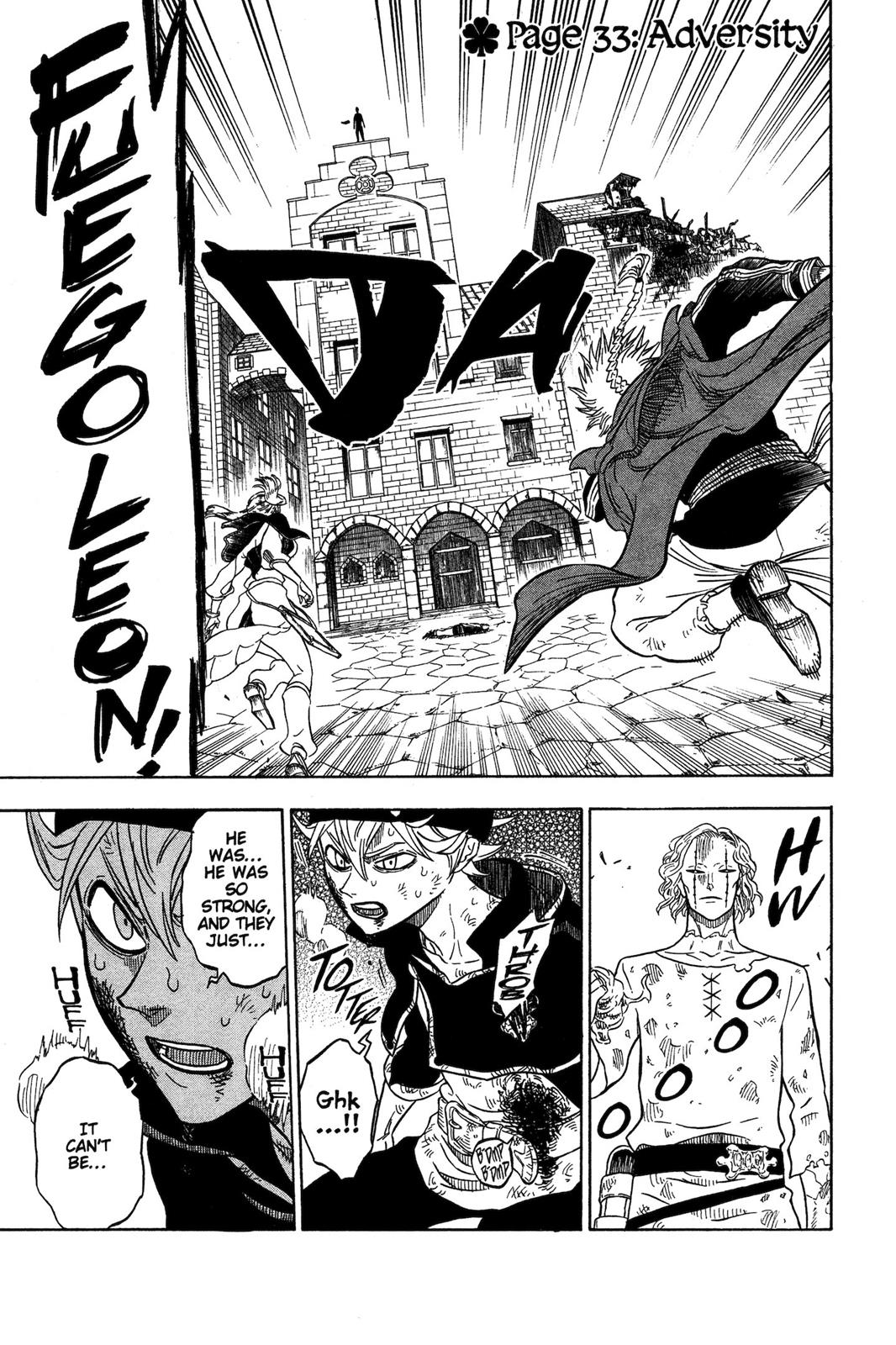Black Clover Chapter 33 — page 1