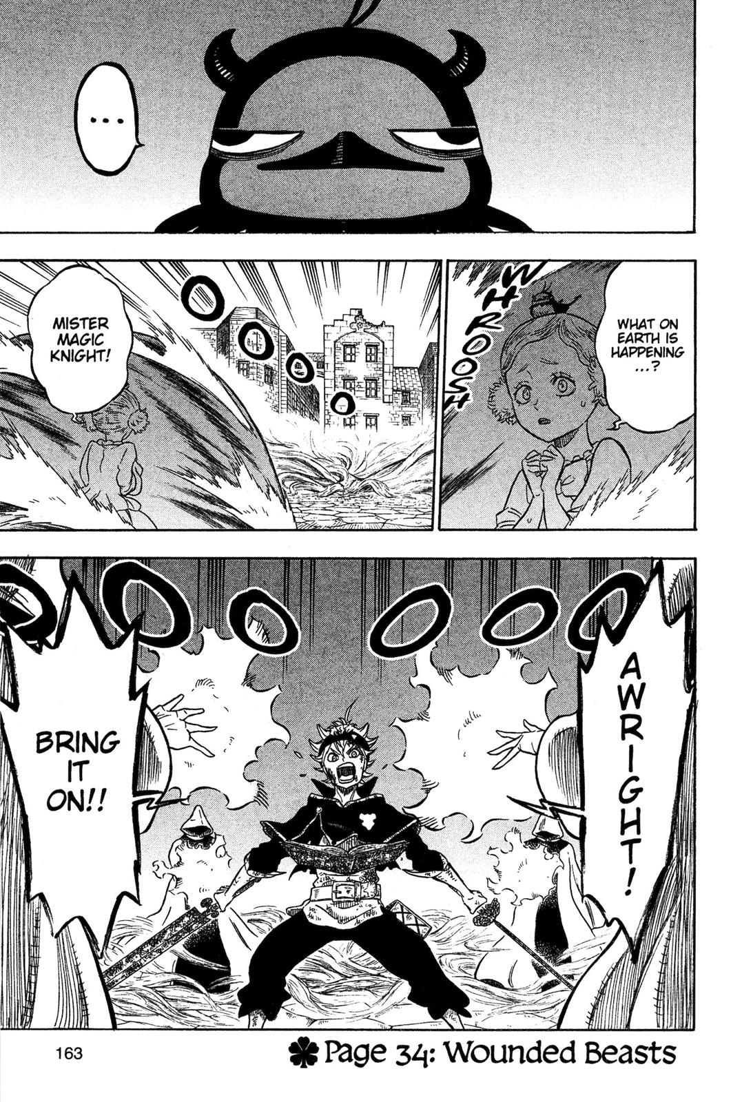 Black Clover Chapter 34 — page 1