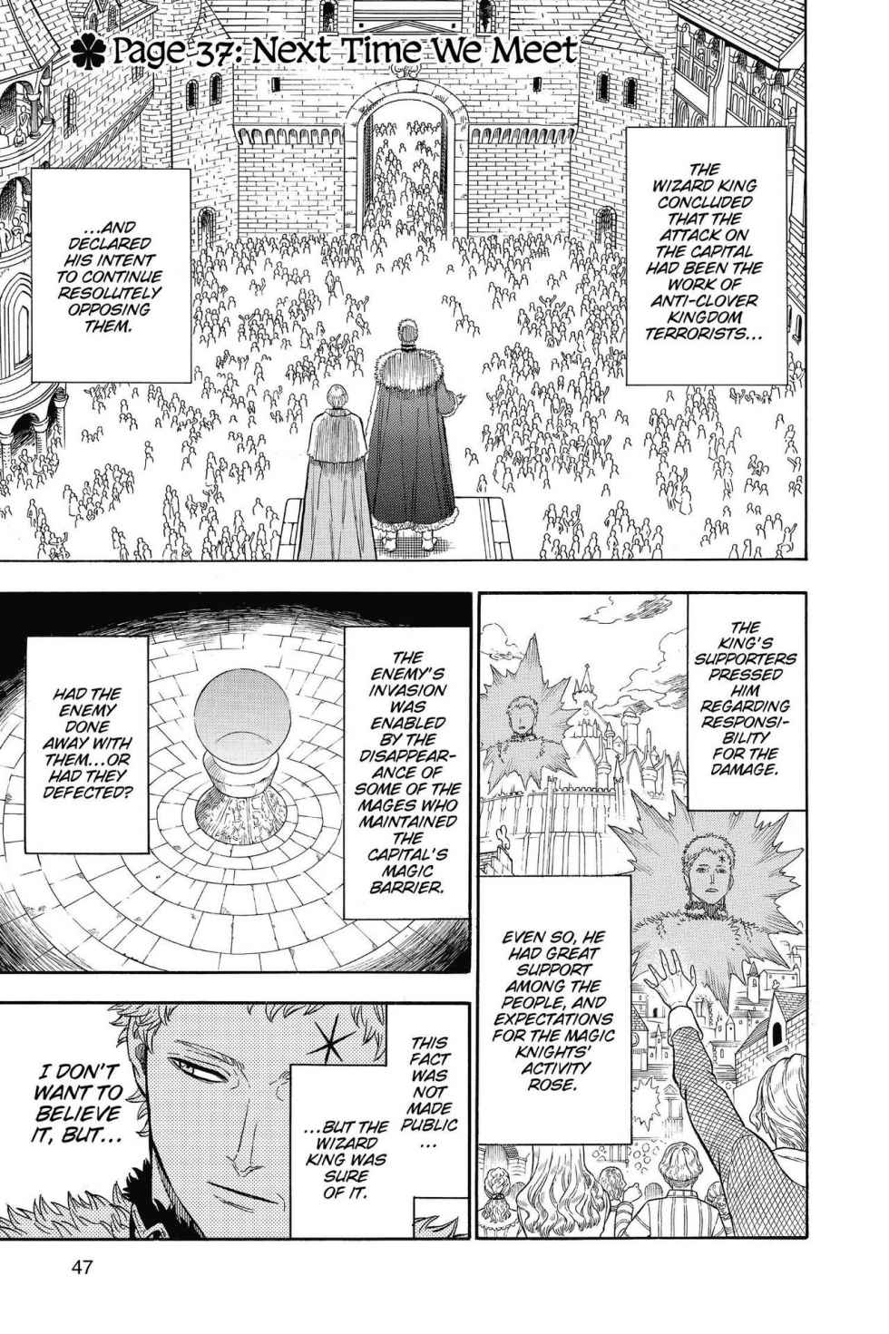 Black Clover Chapter 37 — page 1