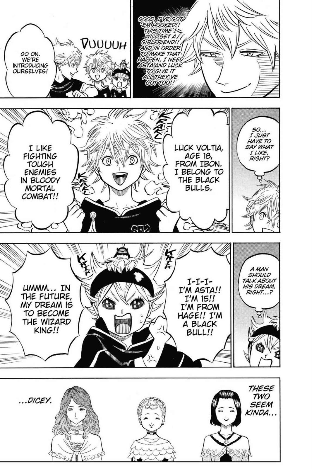 Black Clover Chapter 38 — page 3