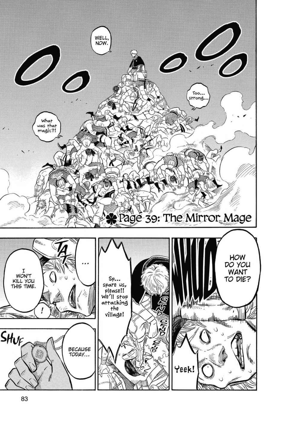 Black Clover Chapter 39 — page 1