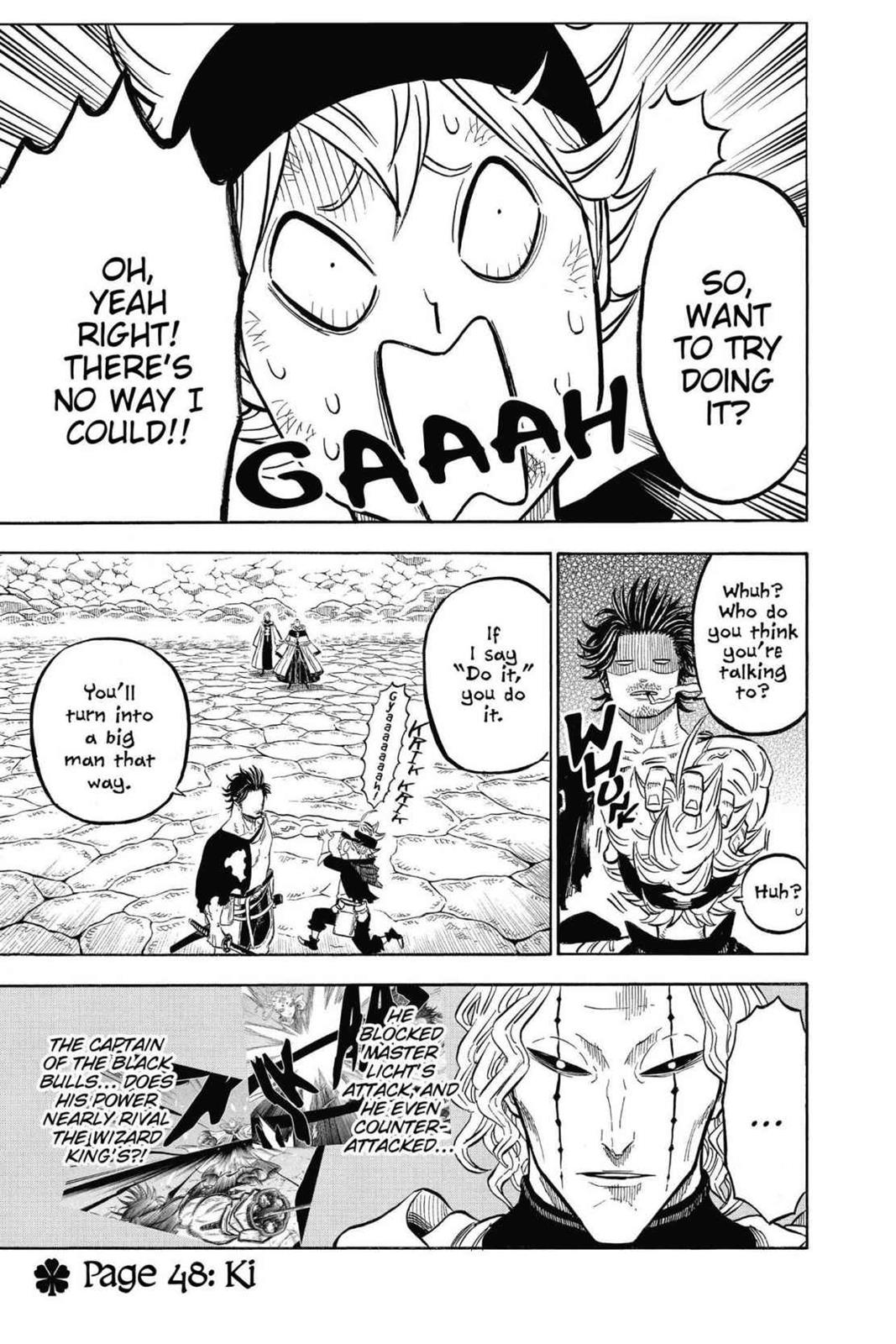 Black Clover Chapter 48 — page 1