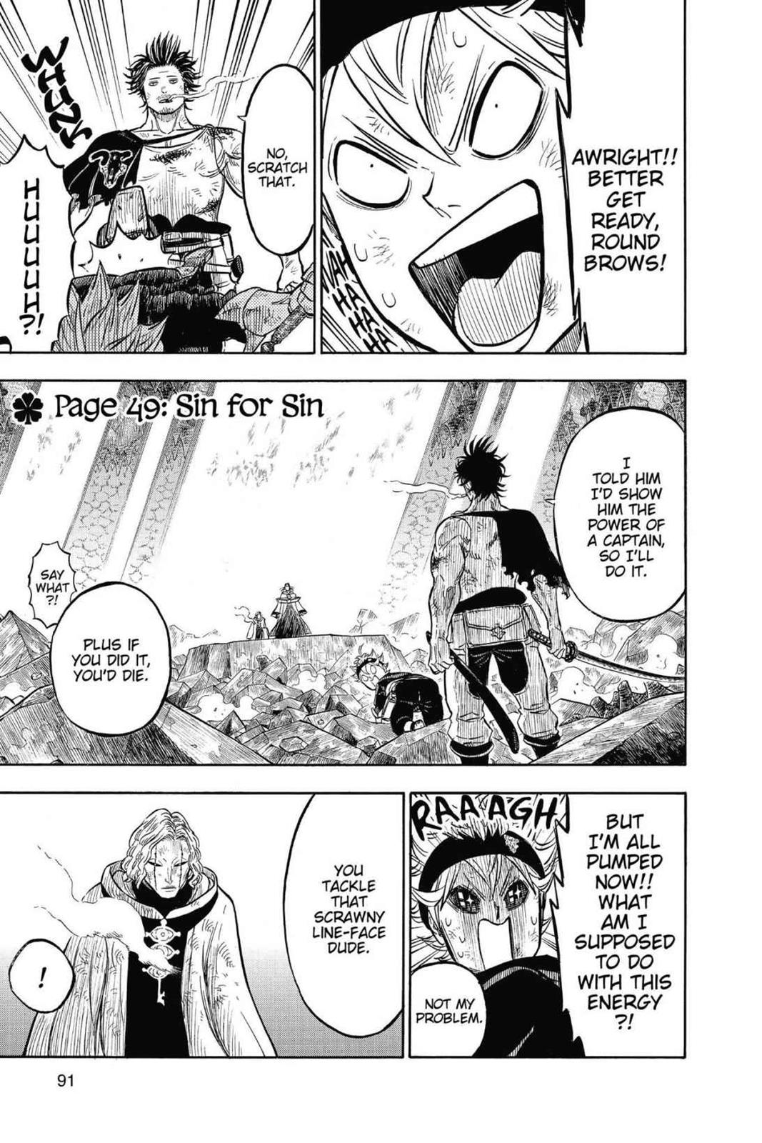 Black Clover Chapter 49 — page 1
